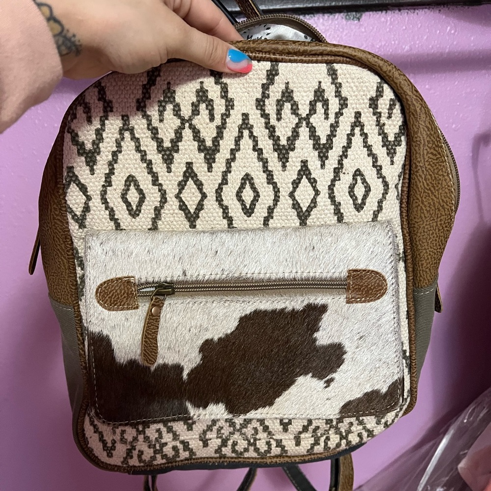 Myra cowhide backpack